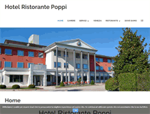 Tablet Screenshot of hotelpoppi.com